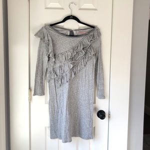 Juicy Couture Ruffle Sweater Dress